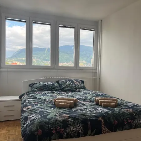 2-Bedroom Apartment With Balcony And Free Parking Sarajevo Exterior photo